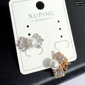 Сережки Xuping18К 20389 (1см)